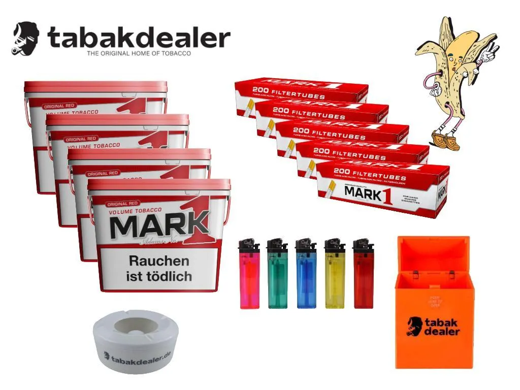 4x Mark 1 Red Volumen Blend 255g