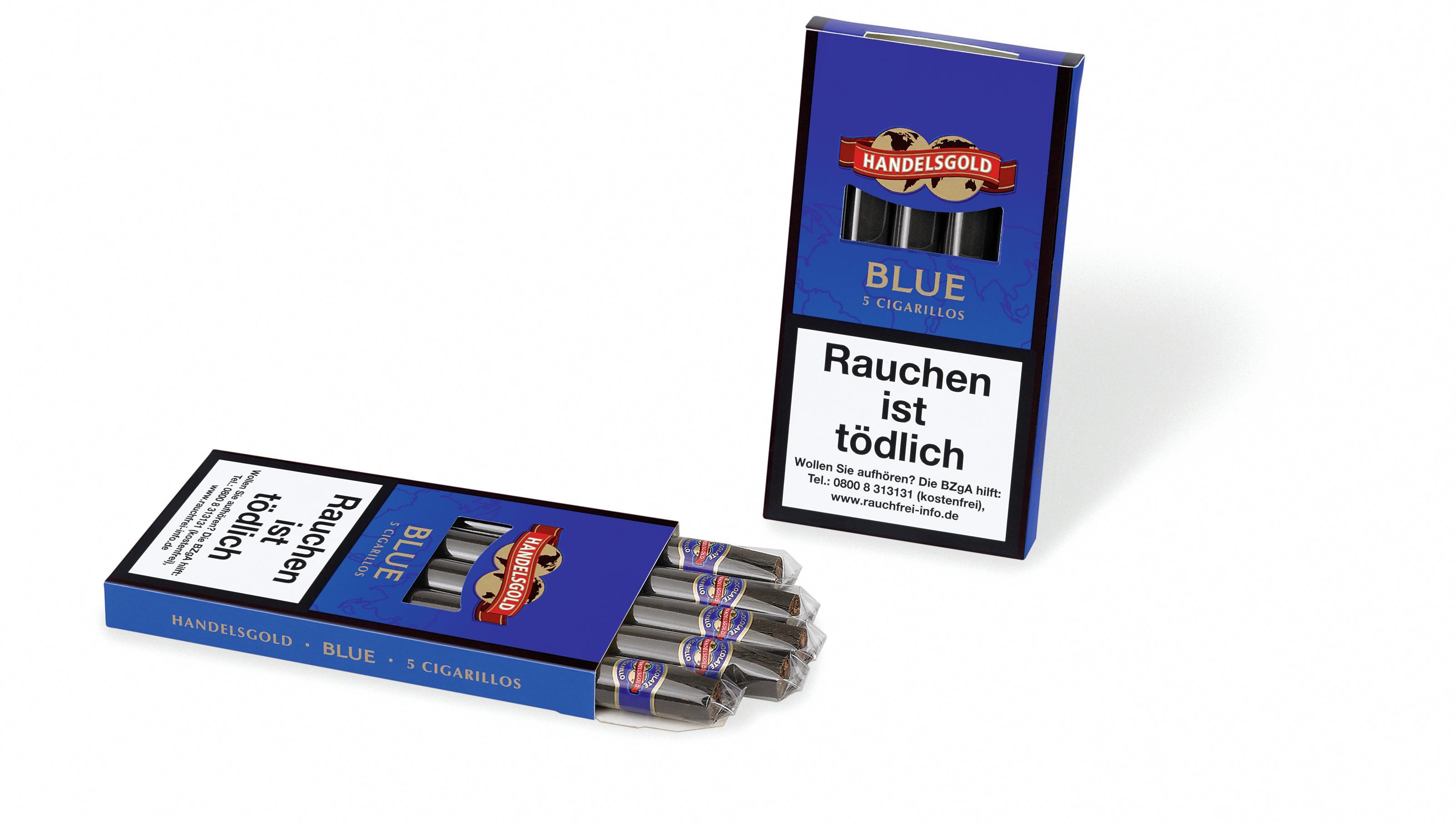 Handelsgold Sweet Blue Nr. 207  10 x 5 Zigarillos
