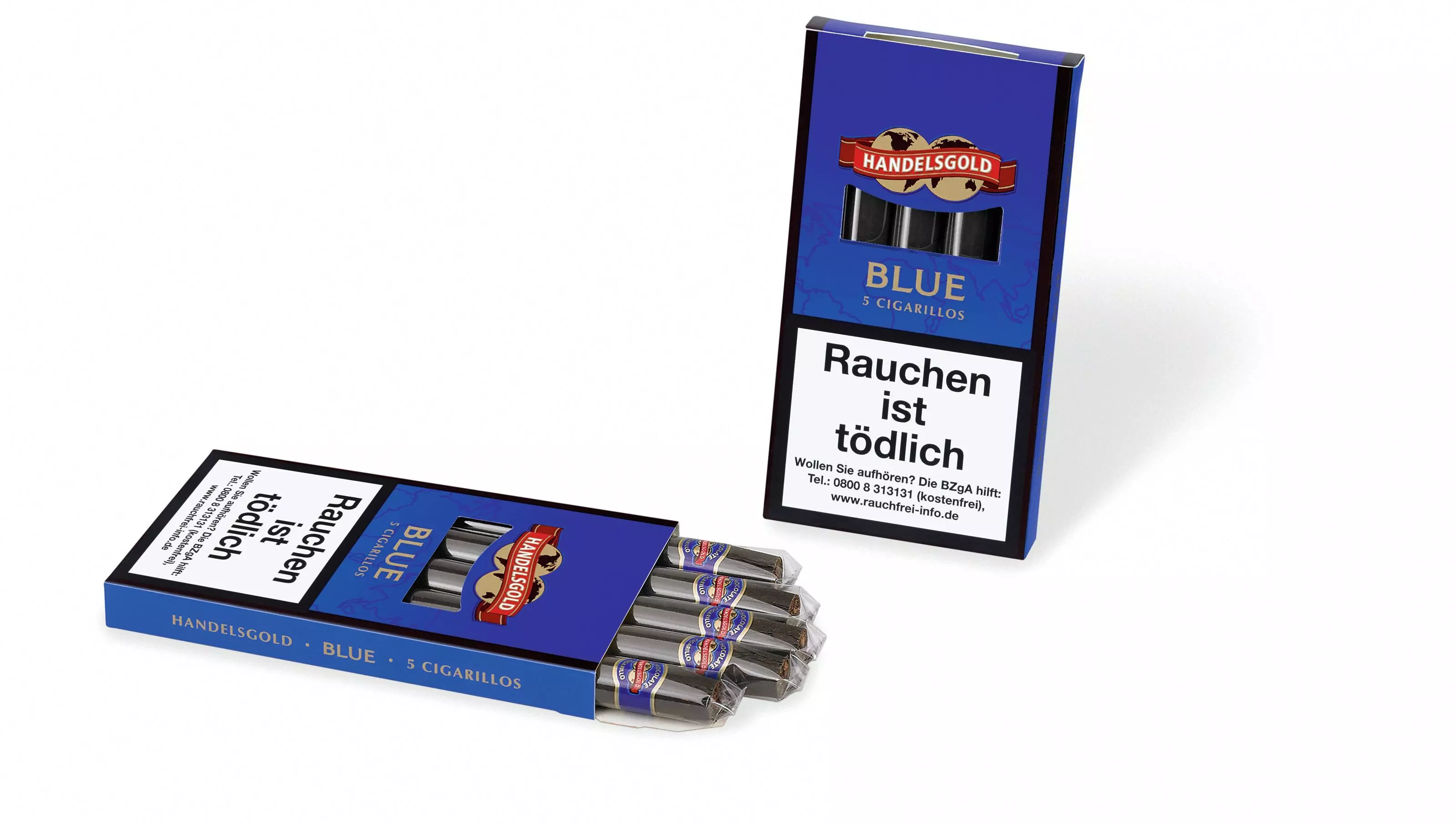 Handelsgold Sweet Blue Nr. 207 10 x 5 Zigarillos