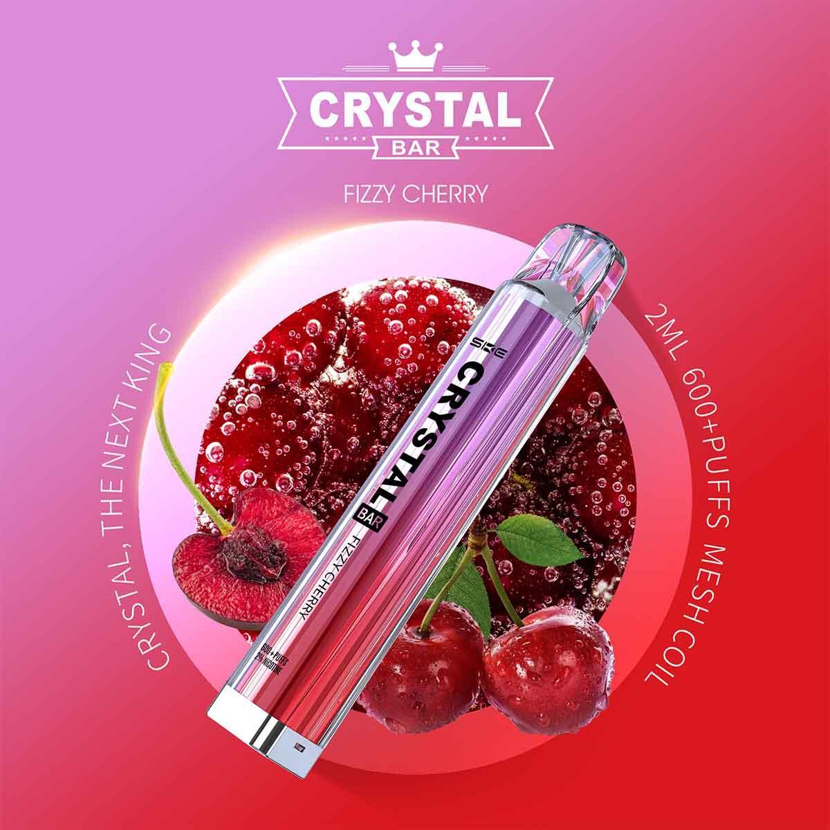 SKE Crystal Bar Fizzy Cherry 20mg/ml Nikotin 1 Stück