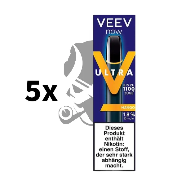 VEEV Now Ultra Mango Bundle 1 x 5 Stück