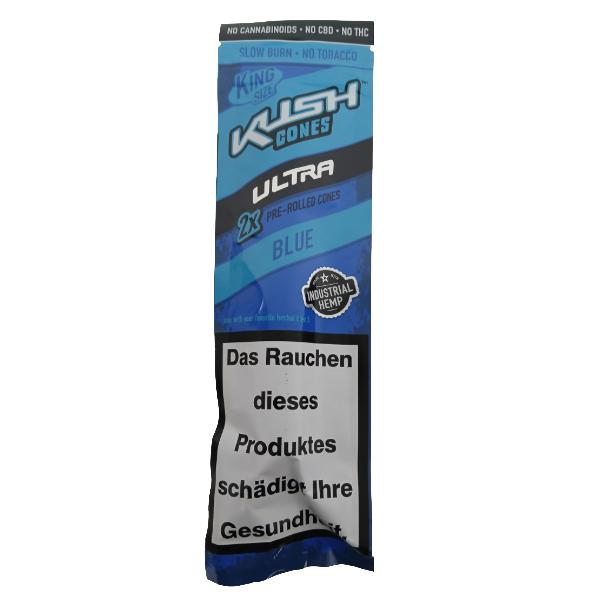 Kush Ultra Herbel Cones blau