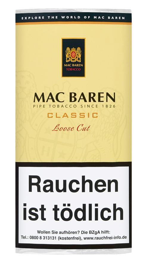 Mac Baren Classic loose cut Pfeifentabak 1 x 50g Krüll