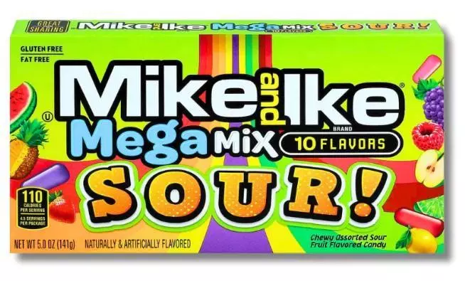 Mike & Ike Meag Mix Sour 141g