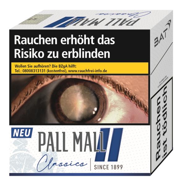 906 Pall Mall Classics Blue King 6 x 41 Zigaretten