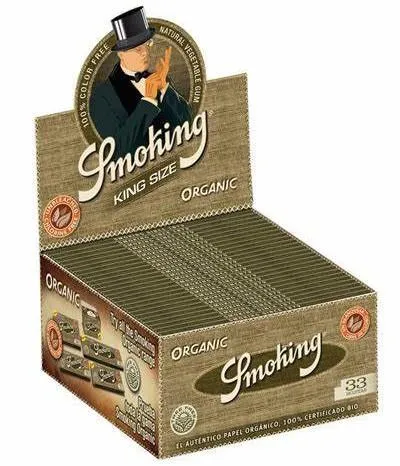 SMOKING Organic Kingsize + Tips