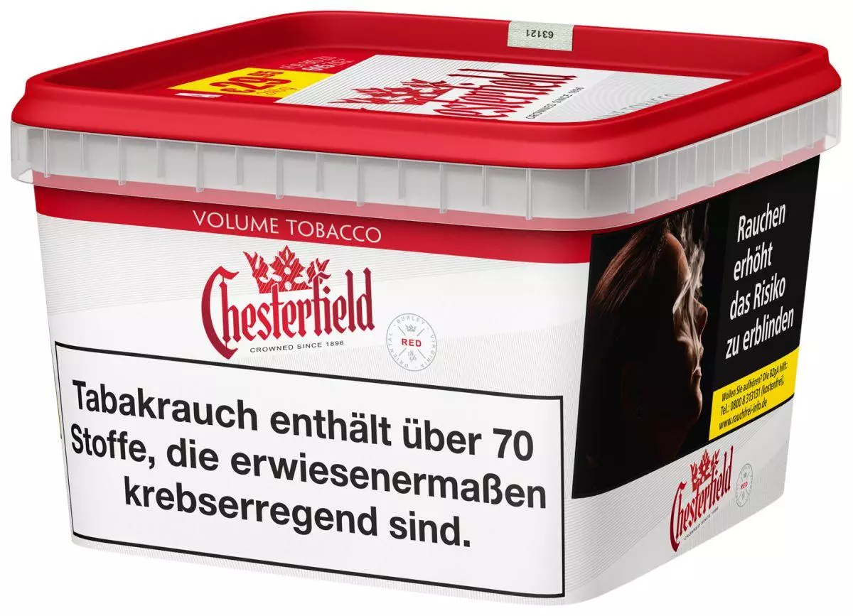 Chesterfield Red Mega Volume Tobacco 1 x 144g Tabak