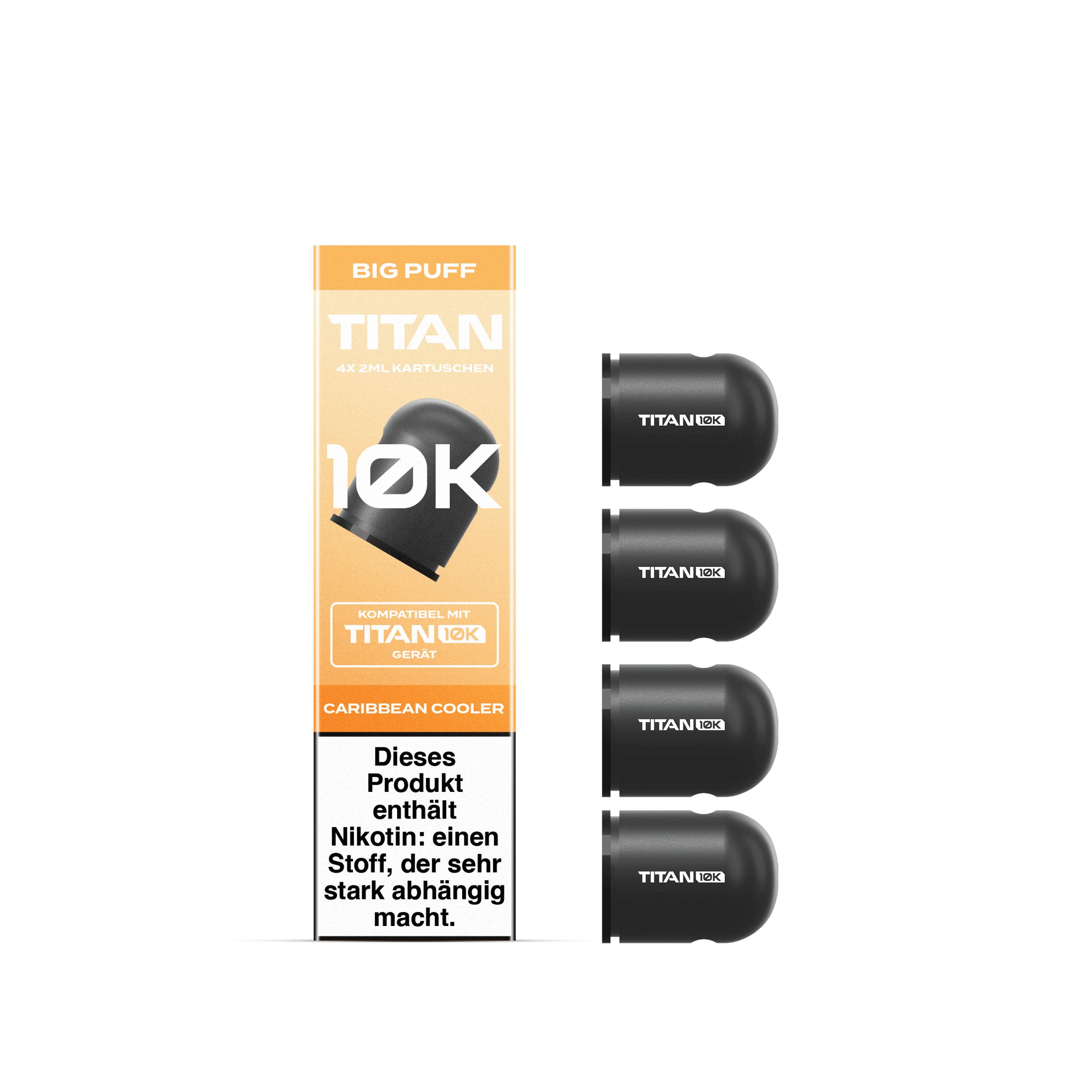 Titan 4 x 2ml Caps Caribbean Cooler 20mg