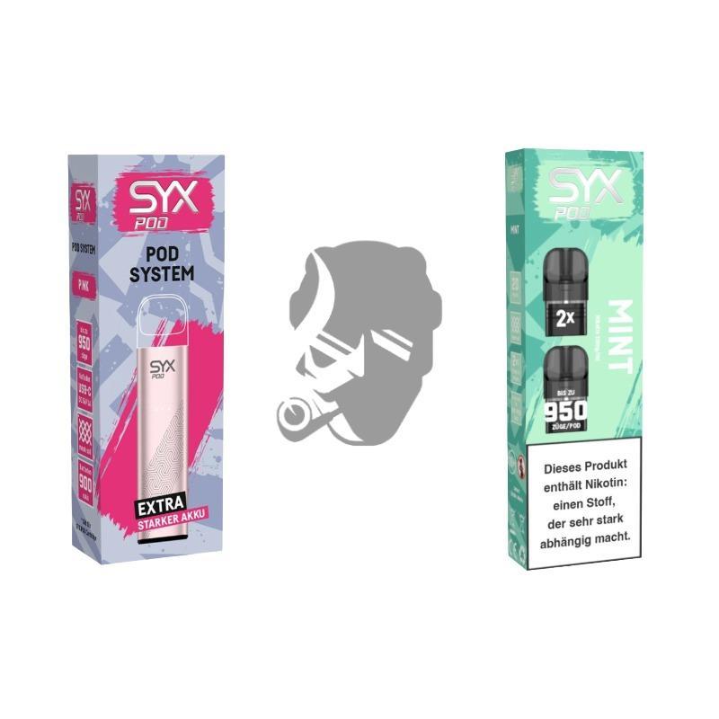 SYX Pod Pink + Cartridge Mint SYX Pod Pink + Cartridge Mint