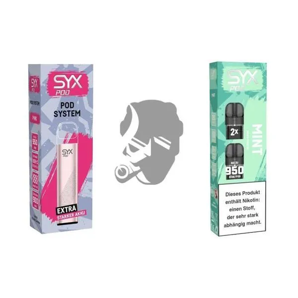 SYX Pod Pink + Cartridge Mint