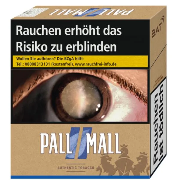 Pall Mall Authentic Blue Giga 8 x 30 Zigaretten