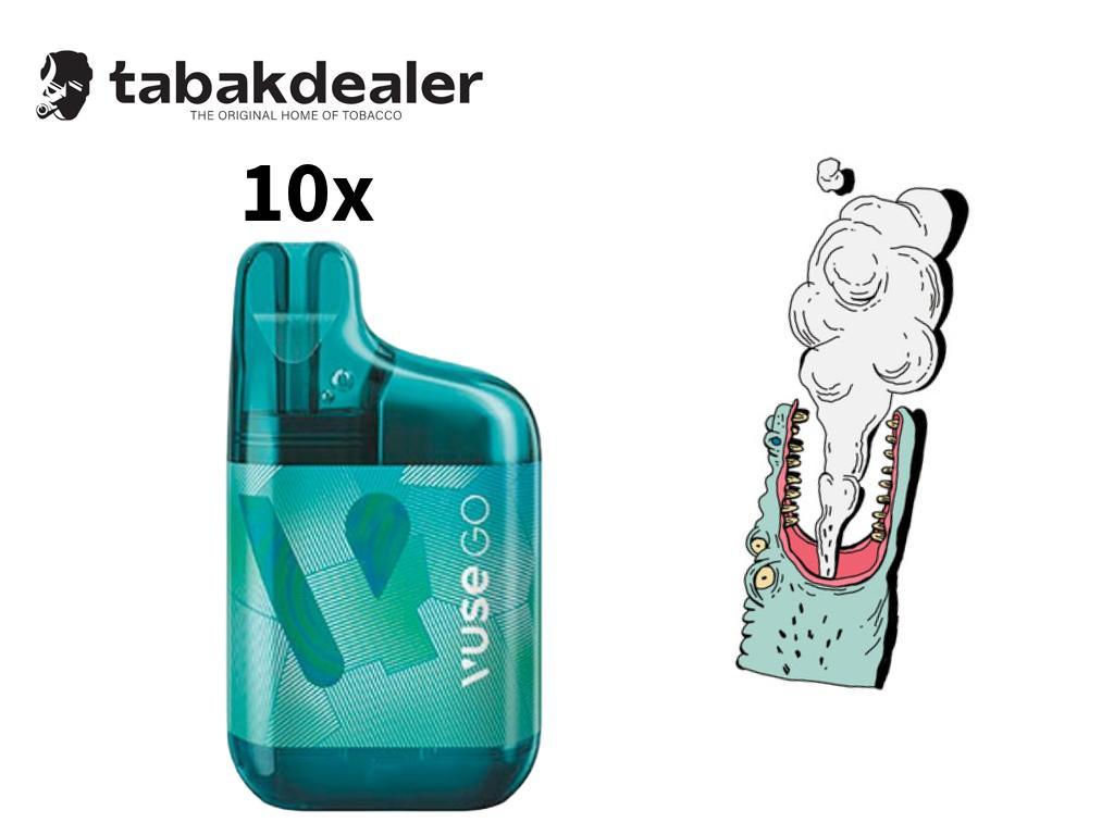 Vuse GO 1000 (BOX) Peppermint Ice 10er 
