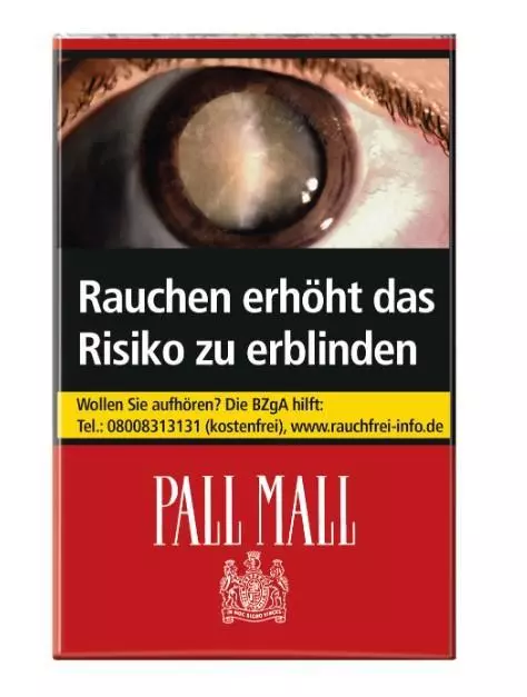 Pall Mall Ohne Filter 10 x 20 Zigaretten