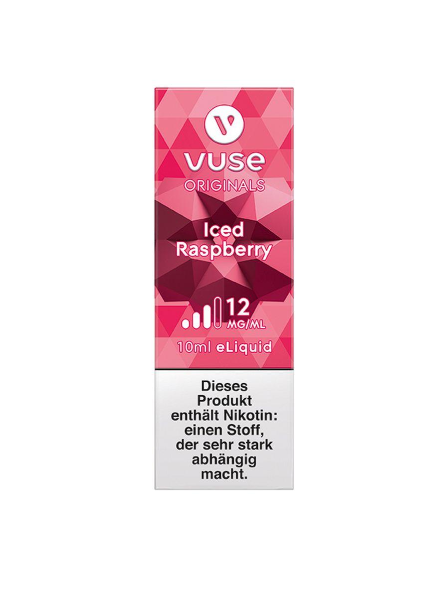 Vuse Bottle Iced Raspberry 12mg/ml Nikotinl E-Liquid