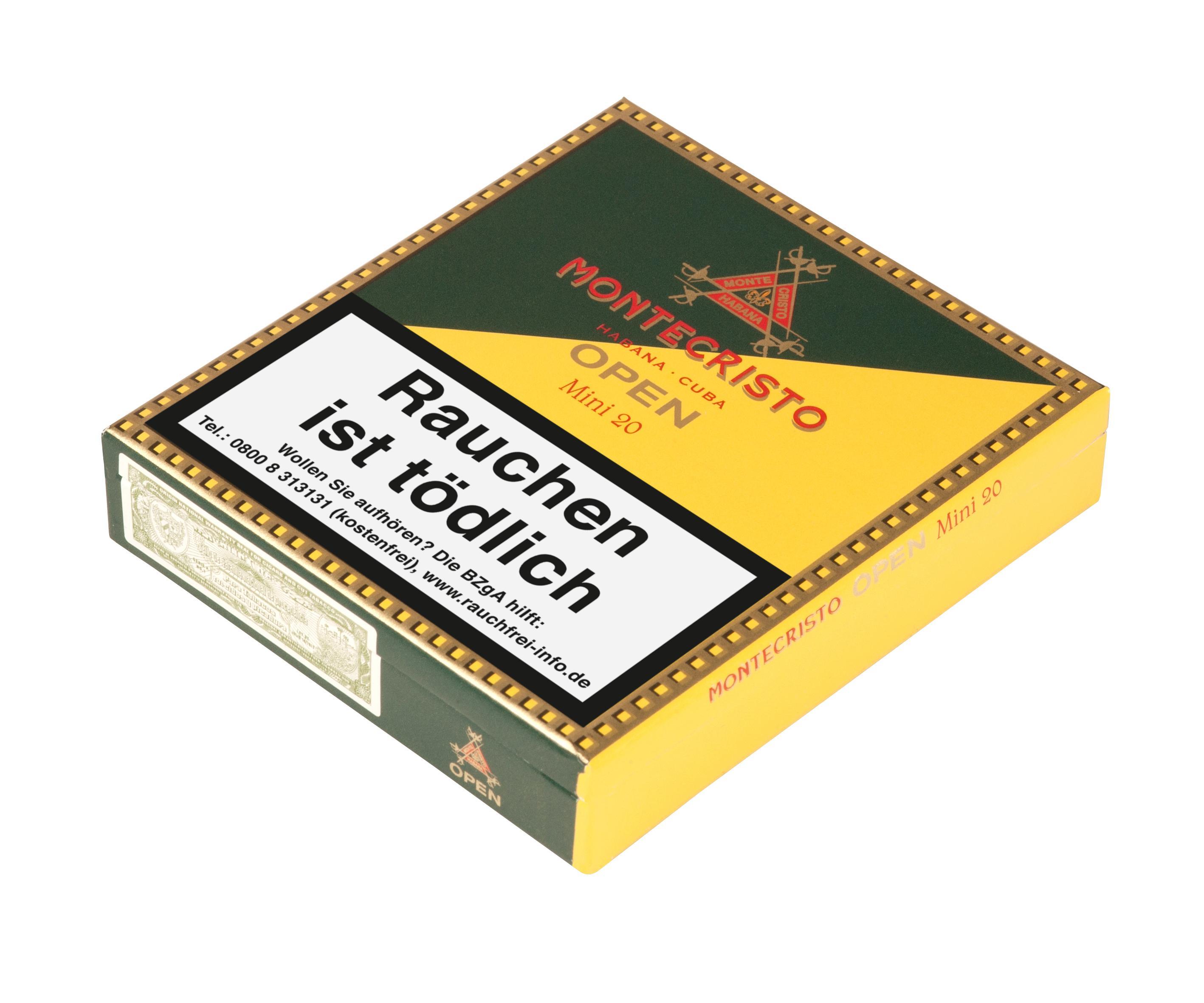 Montecristo Open Mini  1 x 20 Zigarren