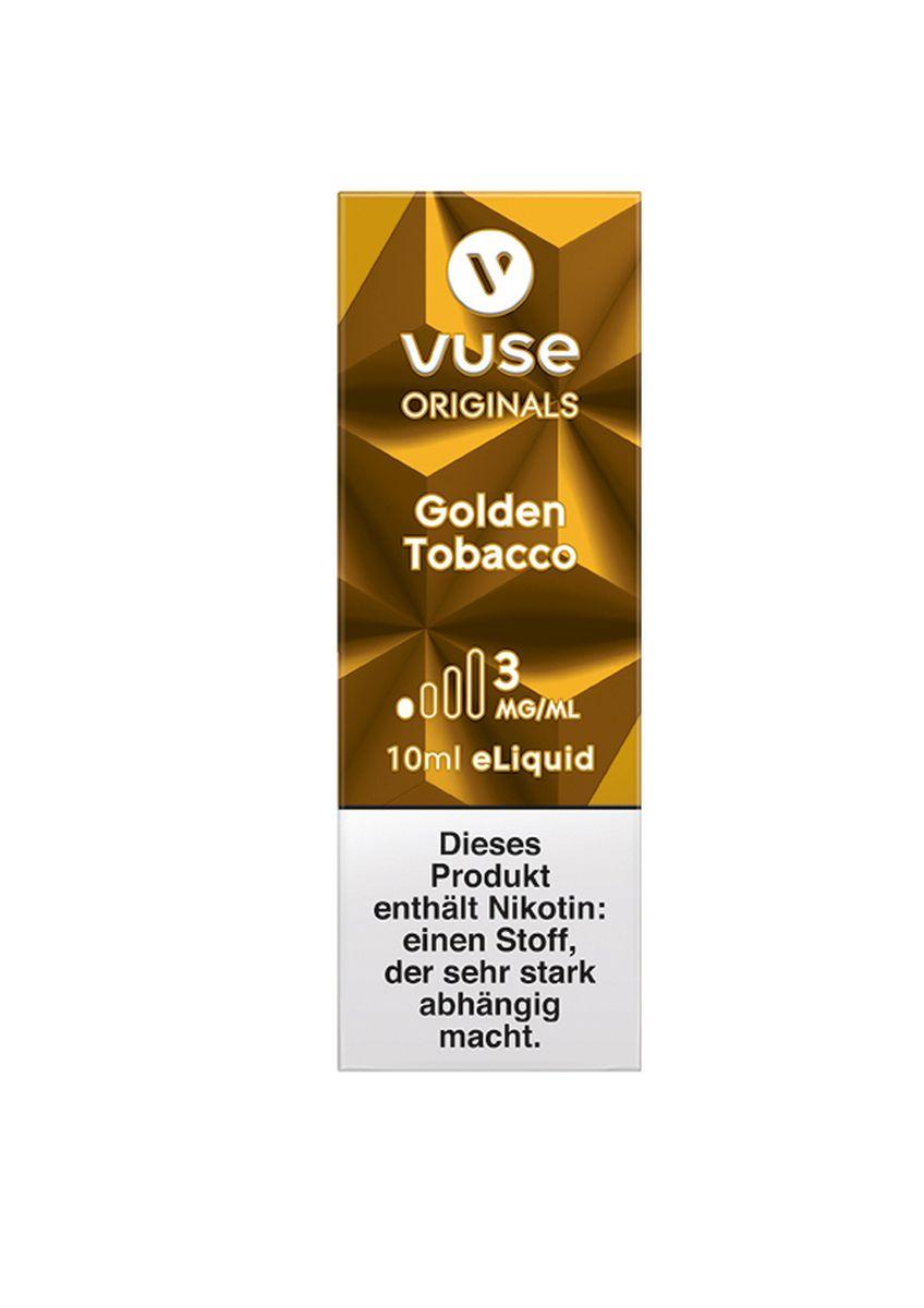 Vuse Bottle Golden Tobacco 3mg/ml Nikotin E-Liquid