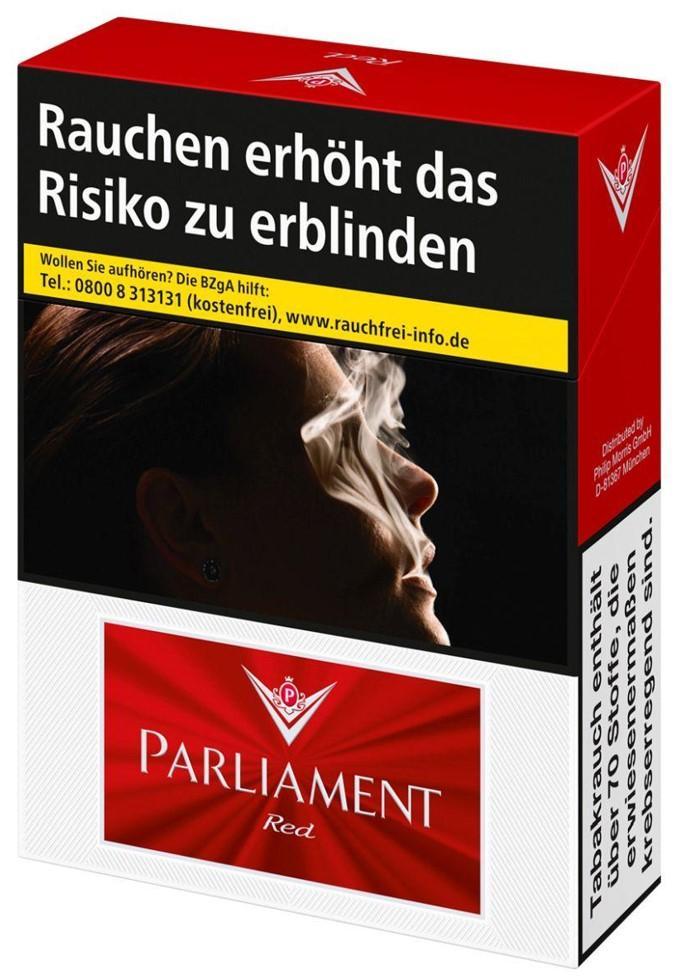 Parliament Red 3XL 8 x 34 Zigaretten
