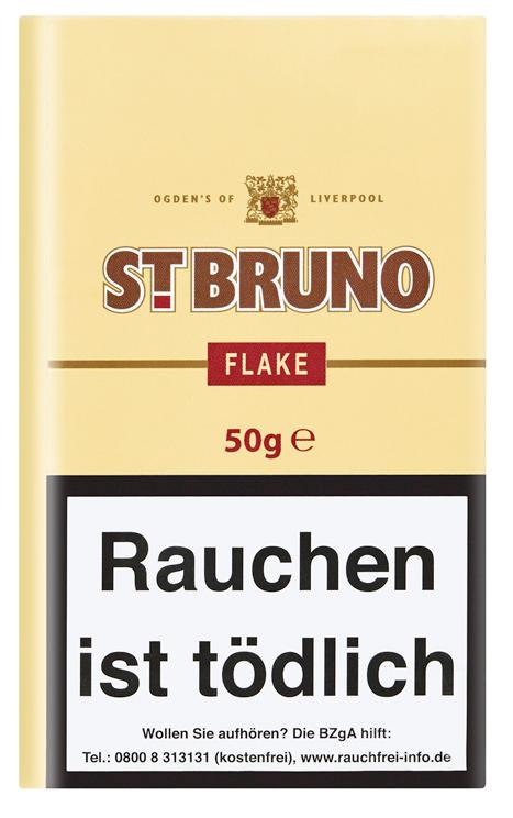 St. Bruno Flake Pfeifentabak 1 x 50g Krüll