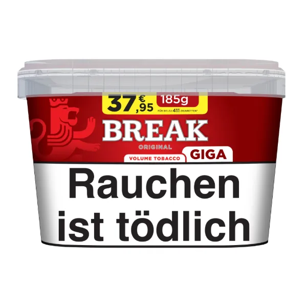 Break Original Bucket 1 x 185g Tabak