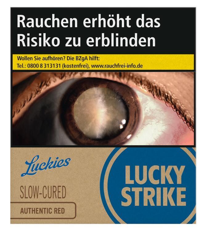 Lucky Strike Authentic Blue Super 8 x 30 Zigaretten