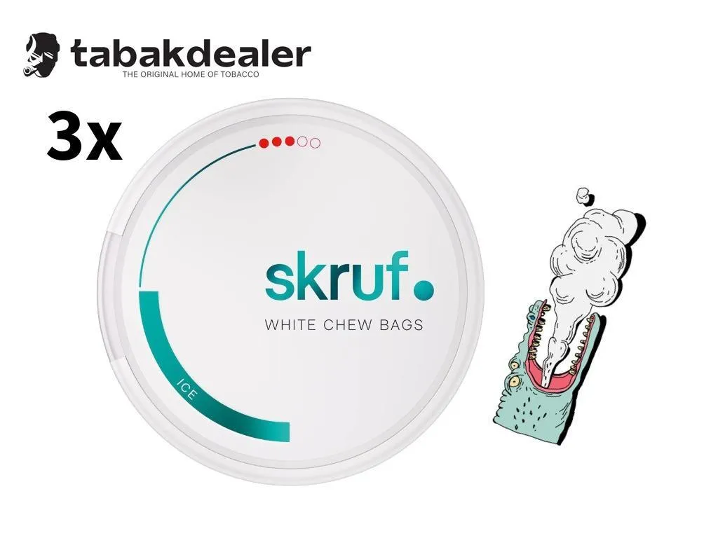 3x Skruf XTRA Ice 3 x 17g