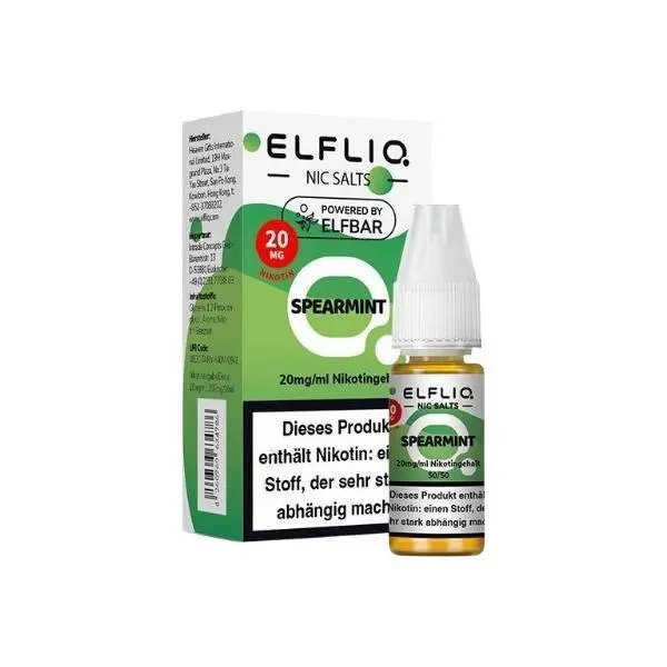 ELFLIQ - Spearmint 20 mg/ml - 10ml Liquid