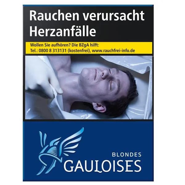 Gauloises Blondes Blau 8 x 28 Zigaretten