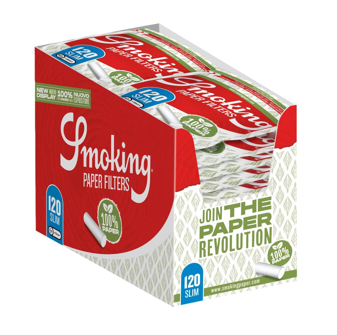 Smoking Paper Slim Filter 30 x 120 Filter