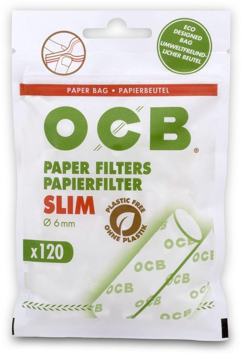 OCB Papierfilter Slim 6mm 34 x 120 Stück