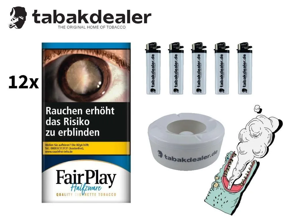 12x Fair Play Halfzware 30g