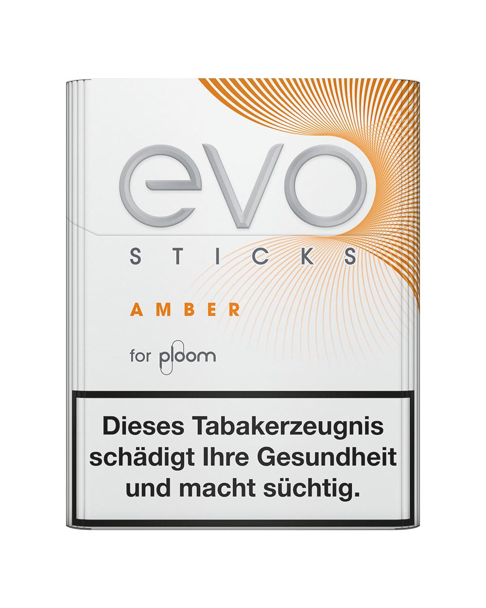 EVO Tobaccos Sticks Amber Stange