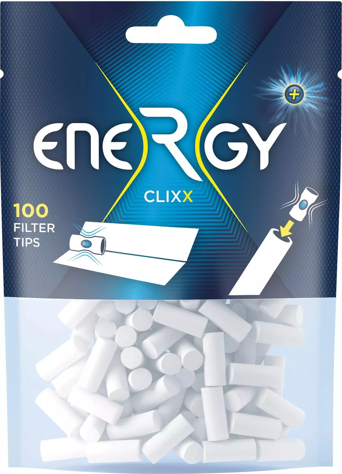 Energy+ CLIXX Filter Tips 10 x 100 Stück