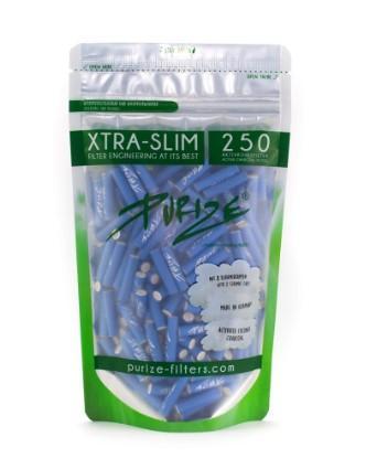 Purize Aktivkohlefilter XTRA Slim 250er blau 1 x 250 Filter