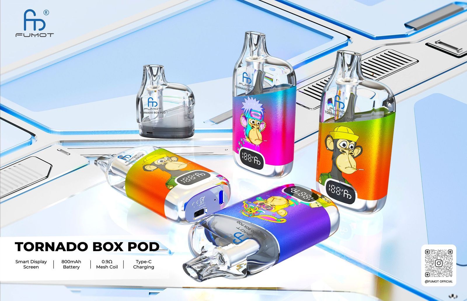 randm tornado inhaltsstoffe Cola Ice E-Zigarette | Tornado Vape 15000 main image 0